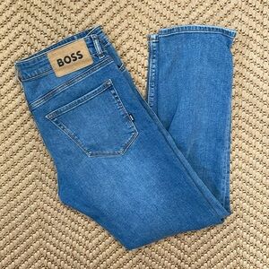 Hugo Boss Boss - Classic Slim Denim JEans Maine Regular Fit - Blue - 32x30